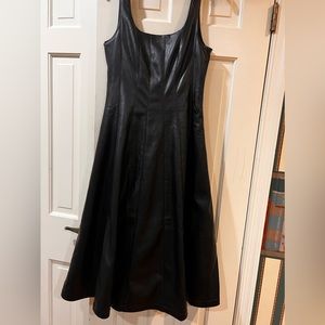 NWOT 7 For all mankind leather dress.